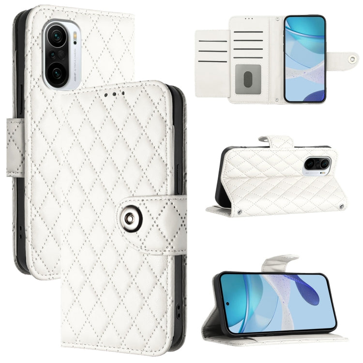 Rhombic Texture Flip Leather Phone Case with Lanyard, For Xiaomi Poco X3 GT, For Xiaomi Poco F3, For Xiaomi Mi 11i / 11X / 11X Pro, For Xiaomi Poco X3 / X3 NFC / X3 Pro, For Xiaomi Mi 11 Ultra, For Xiaomi Mi 11 Pro, For Xiaomi Poco M3 / Redmi 9T       ...