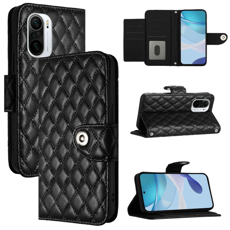 Rhombic Texture Flip Leather Phone Case with Lanyard, For Xiaomi Poco X3 GT, For Xiaomi Poco F3, For Xiaomi Mi 11i / 11X / 11X Pro, For Xiaomi Poco X3 / X3 NFC / X3 Pro, For Xiaomi Mi 11 Ultra, For Xiaomi Mi 11 Pro, For Xiaomi Poco M3 / Redmi 9T       ...