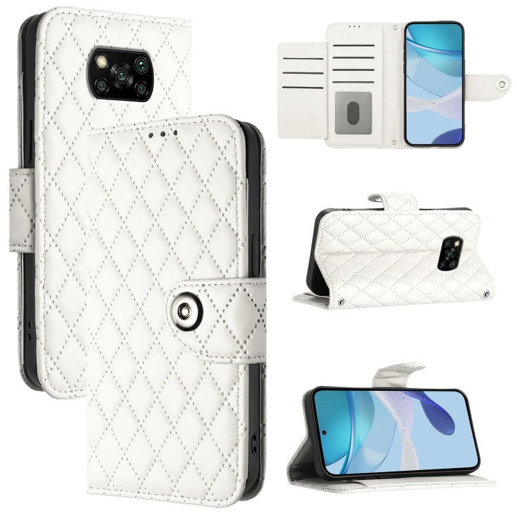 Rhombic Texture Flip Leather Phone Case with Lanyard, For Xiaomi Poco X3 GT, For Xiaomi Poco F3, For Xiaomi Mi 11i / 11X / 11X Pro, For Xiaomi Poco X3 / X3 NFC / X3 Pro, For Xiaomi Mi 11 Ultra, For Xiaomi Mi 11 Pro, For Xiaomi Poco M3 / Redmi 9T       ...