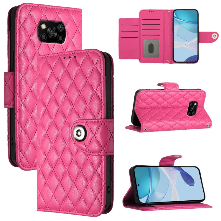 Rhombic Texture Flip Leather Phone Case with Lanyard, For Xiaomi Poco X3 GT, For Xiaomi Poco F3, For Xiaomi Mi 11i / 11X / 11X Pro, For Xiaomi Poco X3 / X3 NFC / X3 Pro, For Xiaomi Mi 11 Ultra, For Xiaomi Mi 11 Pro, For Xiaomi Poco M3 / Redmi 9T       ...