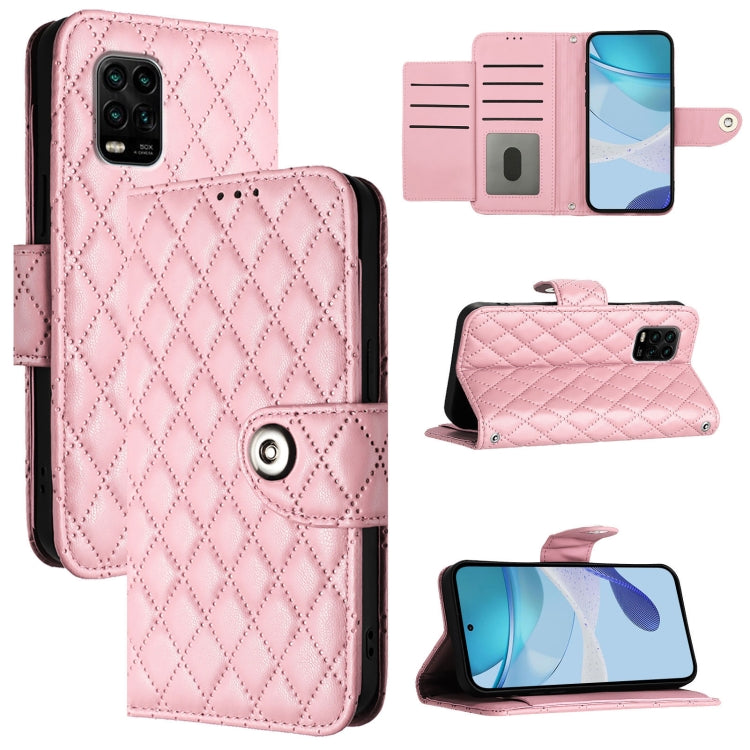 Rhombic Texture Flip Leather Phone Case with Lanyard, For Xiaomi Mi 10T / 10T Pro 5G, For Xiaomi Mi 10T Lite 5G, For Xiaomi Poco M2 Pro, For Xiaomi Mi 10 Lite 5G, For Xiaomi Mi CC9 / Mi 9 Lite, For Xiaomi Mi CC9e / Mi A3