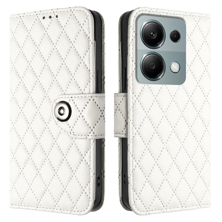 Rhombic Texture Flip Leather Phone Case with Lanyard, For Xiaomi Poco M6 Pro 4G, For Xiaomi Poco X6 Neo, For Xiaomi Poco X6 Pro / Redmi K70E, For Xiaomi Poco X6, For Xiaomi 14 Ultra, For Xiaomi 14 Pro, For Xiaomi 14, For Xiaomi Poco M6 Pro 5G