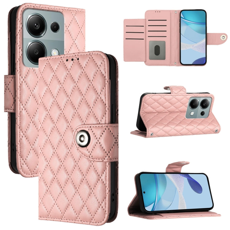 Rhombic Texture Flip Leather Phone Case with Lanyard, For Xiaomi Poco M6 Pro 4G, For Xiaomi Poco X6 Neo, For Xiaomi Poco X6 Pro / Redmi K70E, For Xiaomi Poco X6, For Xiaomi 14 Ultra, For Xiaomi 14 Pro, For Xiaomi 14, For Xiaomi Poco M6 Pro 5G