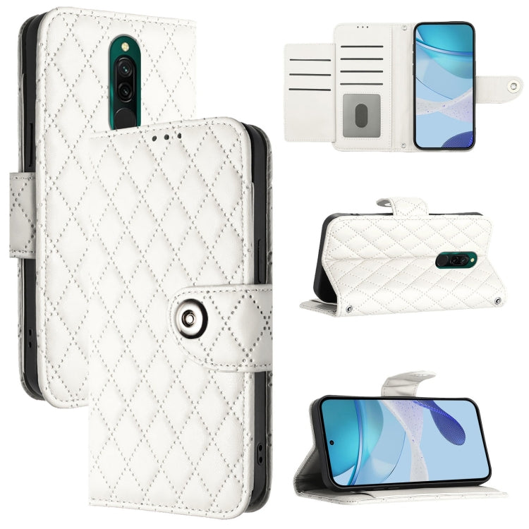 Rhombic Texture Flip Leather Phone Case with Lanyard, For Redmi Note 10 Pro / Note 10 Pro Max, For Redmi Note 10 Pro India, For Redmi 9 Power / 9T Global, For Redmi Note 9T Global, For Redmi Note 9 Global / 10X 4G, For Redmi 8, For Redmi Note 8        ...