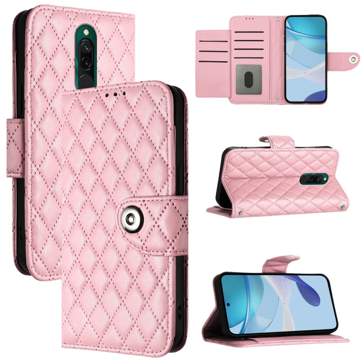 Rhombic Texture Flip Leather Phone Case with Lanyard, For Redmi Note 10 Pro / Note 10 Pro Max, For Redmi Note 10 Pro India, For Redmi 9 Power / 9T Global, For Redmi Note 9T Global, For Redmi Note 9 Global / 10X 4G, For Redmi 8, For Redmi Note 8        ...