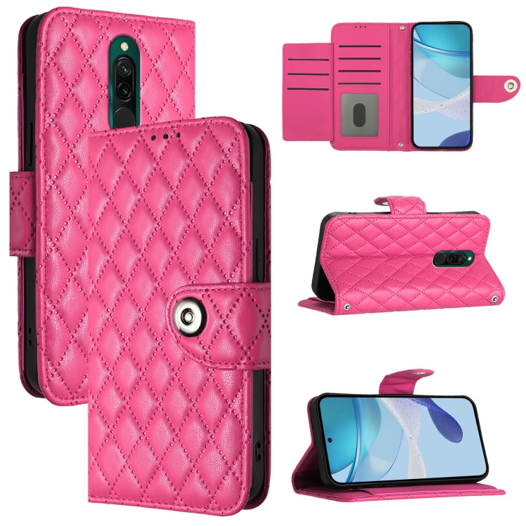 Rhombic Texture Flip Leather Phone Case with Lanyard, For Redmi Note 10 Pro / Note 10 Pro Max, For Redmi Note 10 Pro India, For Redmi 9 Power / 9T Global, For Redmi Note 9T Global, For Redmi Note 9 Global / 10X 4G, For Redmi 8, For Redmi Note 8        ...