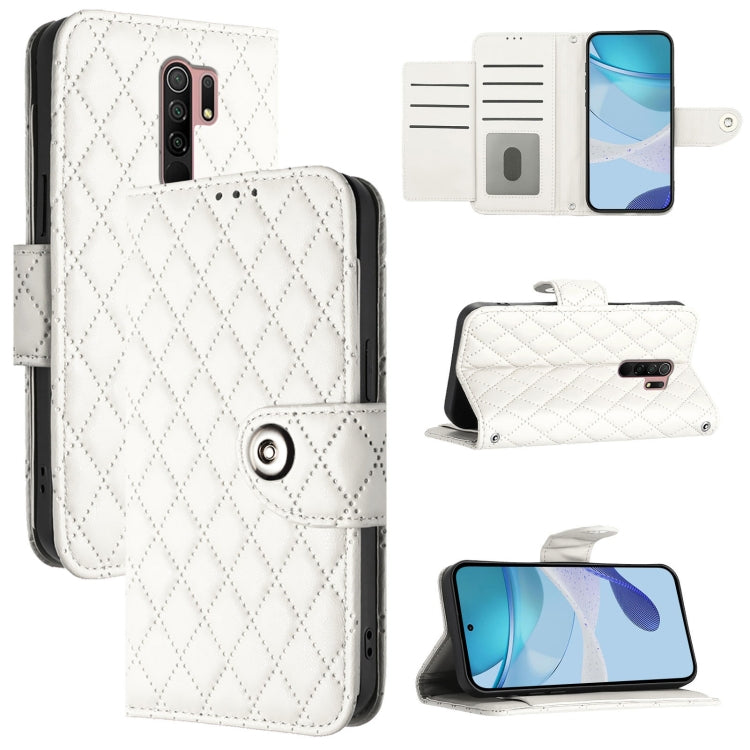 Rhombic Texture Flip Leather Phone Case with Lanyard, For Redmi 10A / 9C, For Redmi 10 / Redmi 10 2022, For Redmi Note 9 Pro / Note 9 Pro Max, For Redmi Note 9S / Note 10 Lite, For Redmi 9A / 9i / 9AT, For Redmi 9 / 9 Prime India                       ...
