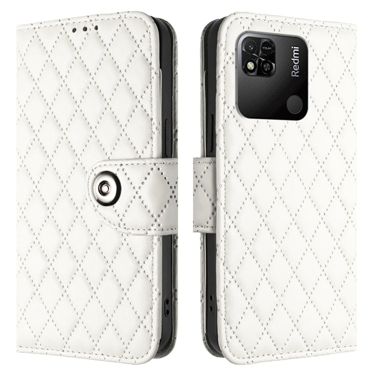 Rhombic Texture Flip Leather Phone Case with Lanyard, For Redmi 10A / 9C, For Redmi 10 / Redmi 10 2022, For Redmi Note 9 Pro / Note 9 Pro Max, For Redmi Note 9S / Note 10 Lite, For Redmi 9A / 9i / 9AT, For Redmi 9 / 9 Prime India                       ...