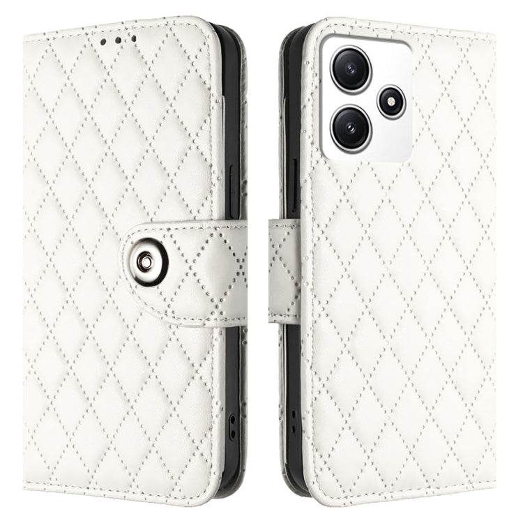 Rhombic Texture Flip Leather Phone Case with Lanyard, For Redmi 12 4G Global / India, For Redmi 12 5G Global / India, For Redmi Note 12R, For Redmi Note 11T Pro+ / 12T Pro, For Redmi K50i, For Redmi A1+ / A2+, For Redmi A1 / A2                         ...