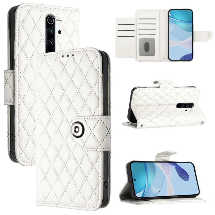 Rhombic Texture Flip Leather Phone Case with Lanyard, For Redmi Note 10 Pro / Note 10 Pro Max, For Redmi Note 10 Pro India, For Redmi 9 Power / 9T Global, For Redmi Note 9T Global, For Redmi Note 9 Global / 10X 4G, For Redmi 8, For Redmi Note 8        ...