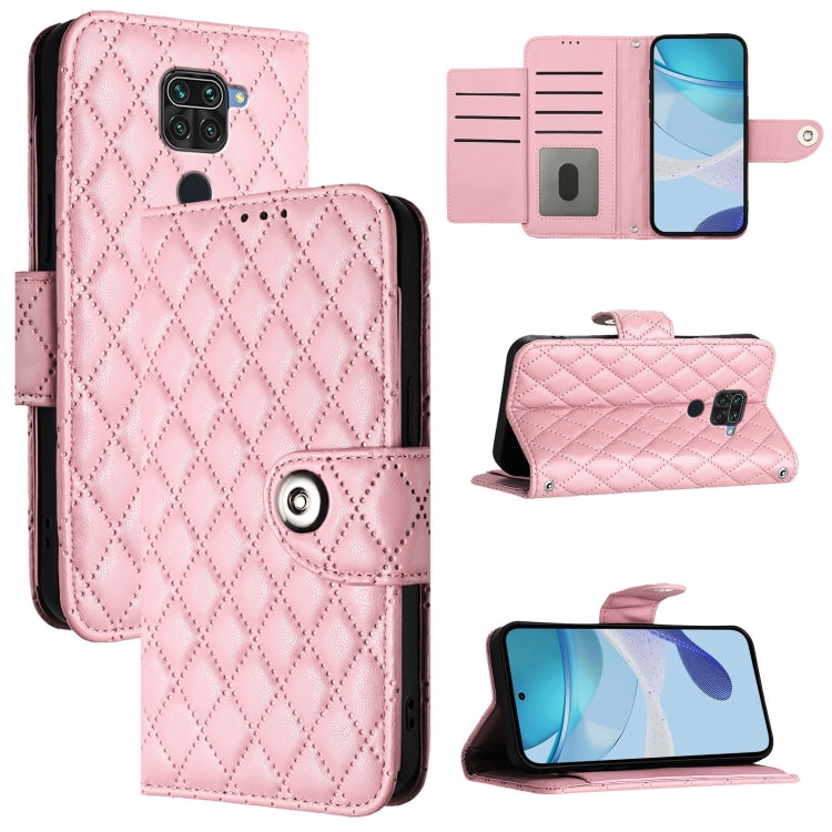 Rhombic Texture Flip Leather Phone Case with Lanyard, For Redmi Note 10 Pro / Note 10 Pro Max, For Redmi Note 10 Pro India, For Redmi 9 Power / 9T Global, For Redmi Note 9T Global, For Redmi Note 9 Global / 10X 4G, For Redmi 8, For Redmi Note 8        ...