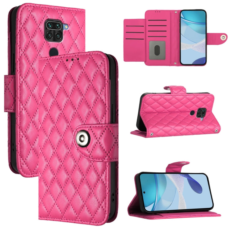 Rhombic Texture Flip Leather Phone Case with Lanyard, For Redmi Note 10 Pro / Note 10 Pro Max, For Redmi Note 10 Pro India, For Redmi 9 Power / 9T Global, For Redmi Note 9T Global, For Redmi Note 9 Global / 10X 4G, For Redmi 8, For Redmi Note 8        ...