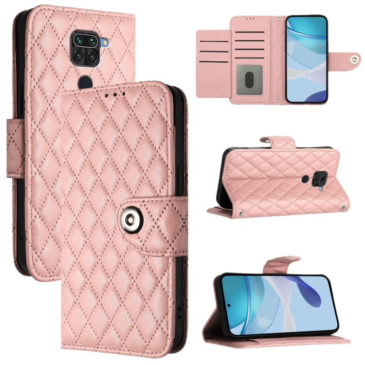 Rhombic Texture Flip Leather Phone Case with Lanyard, For Redmi Note 10 Pro / Note 10 Pro Max, For Redmi Note 10 Pro India, For Redmi 9 Power / 9T Global, For Redmi Note 9T Global, For Redmi Note 9 Global / 10X 4G, For Redmi 8, For Redmi Note 8        ...