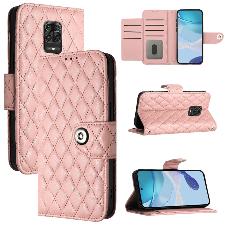 Rhombic Texture Flip Leather Phone Case with Lanyard, For Redmi 10A / 9C, For Redmi 10 / Redmi 10 2022, For Redmi Note 9 Pro / Note 9 Pro Max, For Redmi Note 9S / Note 10 Lite, For Redmi 9A / 9i / 9AT, For Redmi 9 / 9 Prime India                       ...