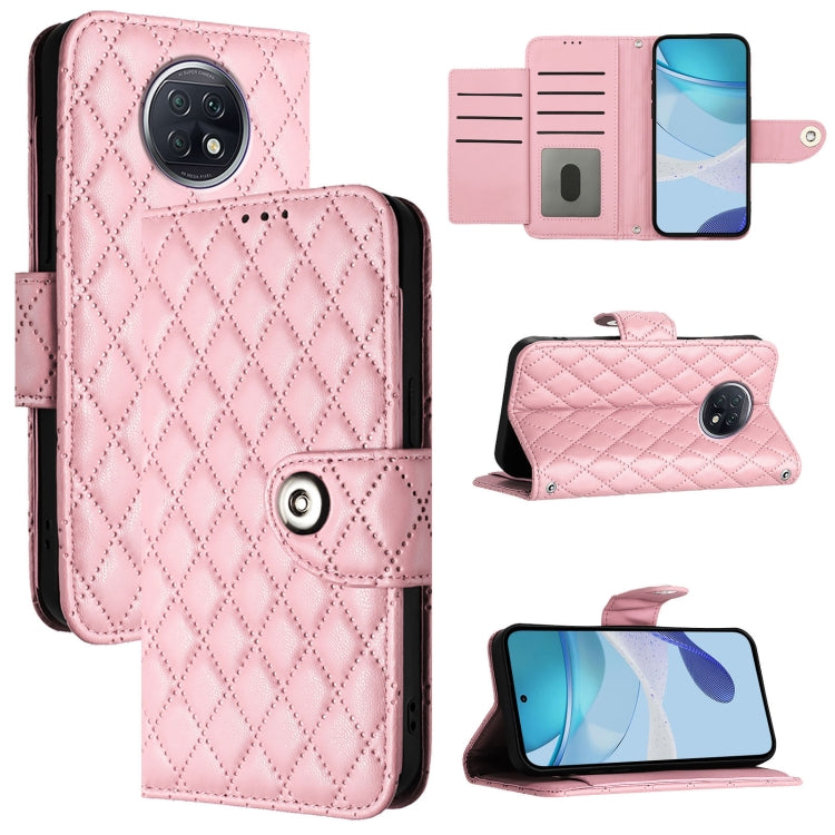 Rhombic Texture Flip Leather Phone Case with Lanyard, For Redmi Note 10 Pro / Note 10 Pro Max, For Redmi Note 10 Pro India, For Redmi 9 Power / 9T Global, For Redmi Note 9T Global, For Redmi Note 9 Global / 10X 4G, For Redmi 8, For Redmi Note 8        ...