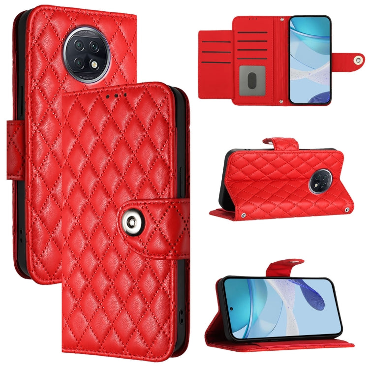 Rhombic Texture Flip Leather Phone Case with Lanyard, For Redmi Note 10 Pro / Note 10 Pro Max, For Redmi Note 10 Pro India, For Redmi 9 Power / 9T Global, For Redmi Note 9T Global, For Redmi Note 9 Global / 10X 4G, For Redmi 8, For Redmi Note 8        ...