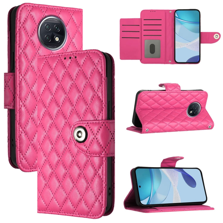 Rhombic Texture Flip Leather Phone Case with Lanyard, For Redmi Note 10 Pro / Note 10 Pro Max, For Redmi Note 10 Pro India, For Redmi 9 Power / 9T Global, For Redmi Note 9T Global, For Redmi Note 9 Global / 10X 4G, For Redmi 8, For Redmi Note 8        ...