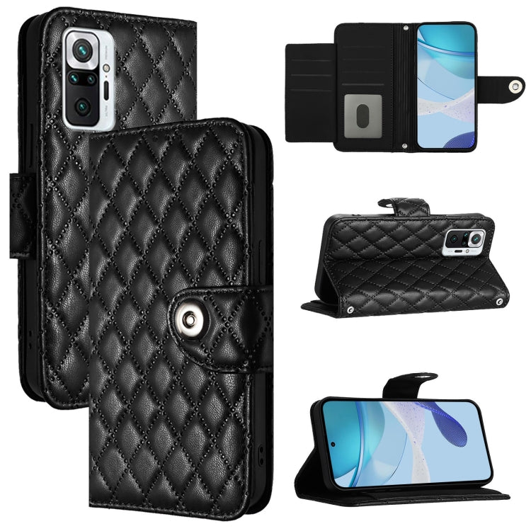 Rhombic Texture Flip Leather Phone Case with Lanyard, For Redmi Note 10 Pro / Note 10 Pro Max, For Redmi Note 10 Pro India, For Redmi 9 Power / 9T Global, For Redmi Note 9T Global, For Redmi Note 9 Global / 10X 4G, For Redmi 8, For Redmi Note 8        ...