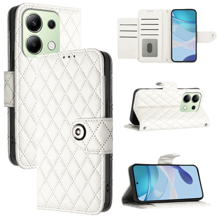 Rhombic Texture Flip Leather Phone Case with Lanyard, For Redmi K70 Ultra 5G Global, For Redmi 13 4G / Note 13R, For Redmi A3, For Redmi Note 13 Pro 4G Global, For Redmi Note 13 4G Global, For Redmi Note 13 Pro 5G Global, For Redmi Note 13 5G Global   ...