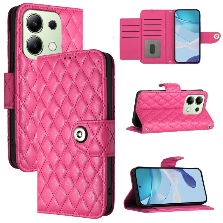 Rhombic Texture Flip Leather Phone Case with Lanyard, For Redmi K70 Ultra 5G Global, For Redmi 13 4G / Note 13R, For Redmi A3, For Redmi Note 13 Pro 4G Global, For Redmi Note 13 4G Global, For Redmi Note 13 Pro 5G Global, For Redmi Note 13 5G Global   ...