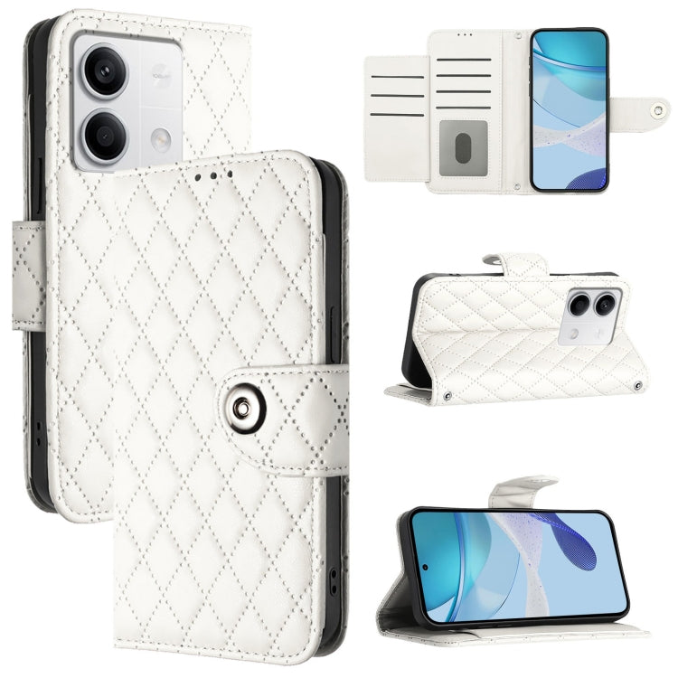 Rhombic Texture Flip Leather Phone Case with Lanyard, For Redmi K70 Ultra 5G Global, For Redmi 13 4G / Note 13R, For Redmi A3, For Redmi Note 13 Pro 4G Global, For Redmi Note 13 4G Global, For Redmi Note 13 Pro 5G Global, For Redmi Note 13 5G Global   ...