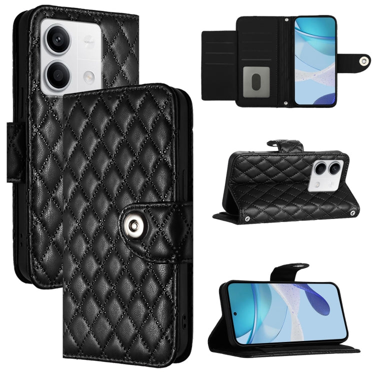 Rhombic Texture Flip Leather Phone Case with Lanyard, For Redmi K70 Ultra 5G Global, For Redmi 13 4G / Note 13R, For Redmi A3, For Redmi Note 13 Pro 4G Global, For Redmi Note 13 4G Global, For Redmi Note 13 Pro 5G Global, For Redmi Note 13 5G Global   ...