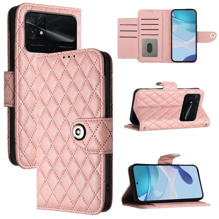 Rhombic Texture Flip Leather Phone Case with Lanyard, For Redmi 11 Prime 5G / Redmi 10 5G, For Redmi Note 11R / Note 11E, For Redmi K50 Ultra, For Redmi Note 10 4G / Note 10S, For Redmi Note 11 SE India, For Redmi Note 11 Pro+ 5G EU                    ...