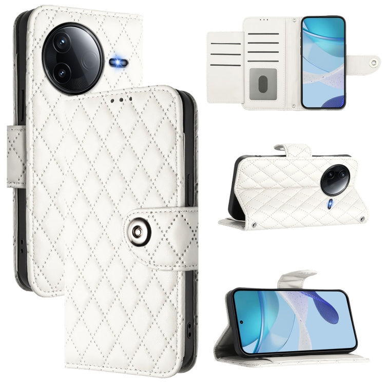 Rhombic Texture Flip Leather Phone Case with Lanyard, For Redmi 15 5G Global / 15 4G SEA, For Redmi 15 5G / 15 4G EU 171mm, For Redmi Note 14 4G 164.84mm, For Redmi Note 14 Pro 5G Global, For Redmi Note 14 5G Global, For Redmi K80 5G / K80 Pro 5G      ...