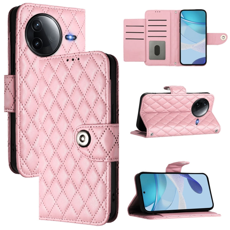 Rhombic Texture Flip Leather Phone Case with Lanyard, For Redmi 15 5G Global / 15 4G SEA, For Redmi 15 5G / 15 4G EU 171mm, For Redmi Note 14 4G 164.84mm, For Redmi Note 14 Pro 5G Global, For Redmi Note 14 5G Global, For Redmi K80 5G / K80 Pro 5G      ...