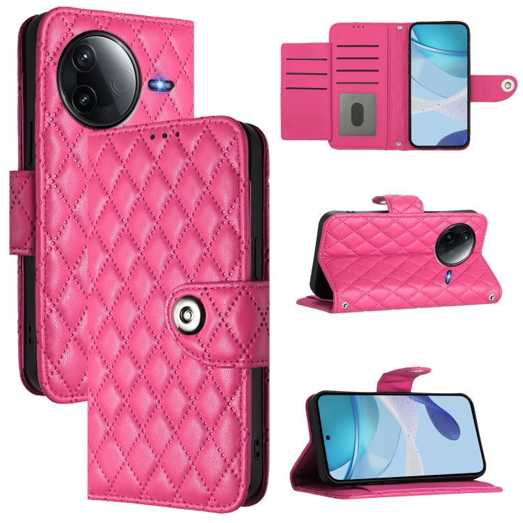 Rhombic Texture Flip Leather Phone Case with Lanyard, For Redmi 15 5G Global / 15 4G SEA, For Redmi 15 5G / 15 4G EU 171mm, For Redmi Note 14 4G 164.84mm, For Redmi Note 14 Pro 5G Global, For Redmi Note 14 5G Global, For Redmi K80 5G / K80 Pro 5G      ...