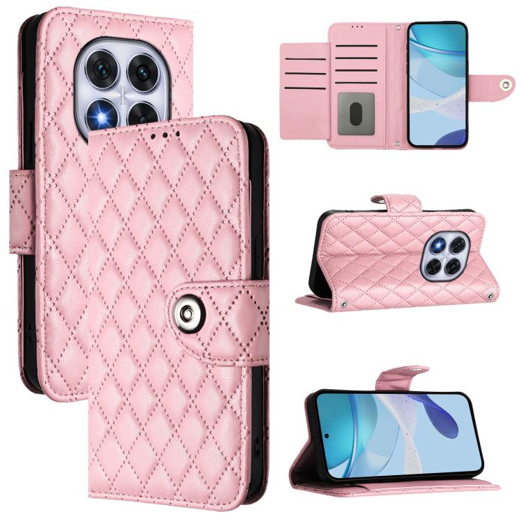 Rhombic Texture Flip Leather Phone Case with Lanyard, For Redmi 15 5G Global / 15 4G SEA, For Redmi 15 5G / 15 4G EU 171mm, For Redmi Note 14 4G 164.84mm, For Redmi Note 14 Pro 5G Global, For Redmi Note 14 5G Global, For Redmi K80 5G / K80 Pro 5G      ...