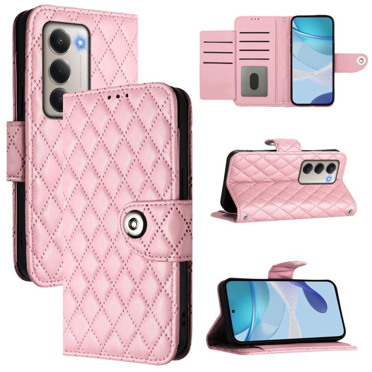 Rhombic Texture Flip Leather Phone Case with Lanyard, For Redmi 15 5G Global / 15 4G SEA, For Redmi 15 5G / 15 4G EU 171mm, For Redmi Note 14 4G 164.84mm, For Redmi Note 14 Pro 5G Global, For Redmi Note 14 5G Global, For Redmi K80 5G / K80 Pro 5G      ...