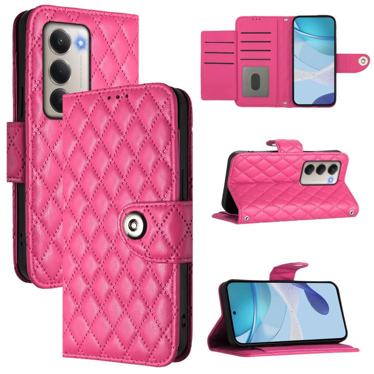 Rhombic Texture Flip Leather Phone Case with Lanyard, For Redmi 15 5G Global / 15 4G SEA, For Redmi 15 5G / 15 4G EU 171mm, For Redmi Note 14 4G 164.84mm, For Redmi Note 14 Pro 5G Global, For Redmi Note 14 5G Global, For Redmi K80 5G / K80 Pro 5G      ...
