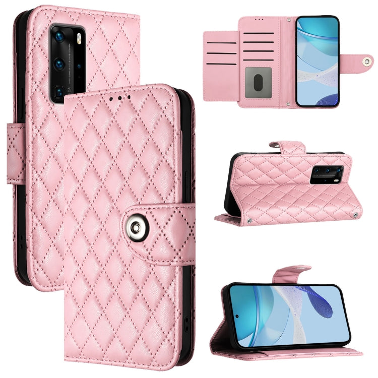 Rhombic Texture Flip Leather Phone Case with Lanyard, For Huawei Enjoy 20 SE / Y7a, For Huawei P smart 2021, For Huawei P40 lite / nova 6 SE, For Huawei P40 Pro, For Huawei P40, For Huawei P Smart Z / Y9 Prime 2019, For Huawei Enjoy 10 Plus            ...