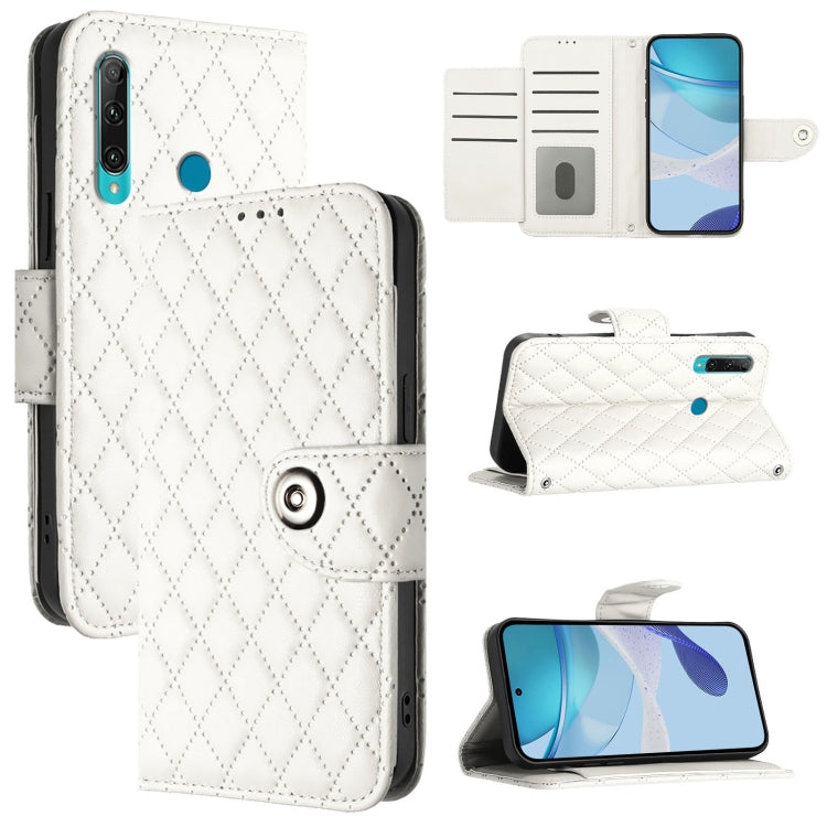 Rhombic Texture Flip Leather Phone Case with Lanyard, For Huawei Enjoy 20 SE / Y7a, For Huawei P smart 2021, For Huawei P40 lite / nova 6 SE, For Huawei P40 Pro, For Huawei P40, For Huawei P Smart Z / Y9 Prime 2019, For Huawei Enjoy 10 Plus            ...