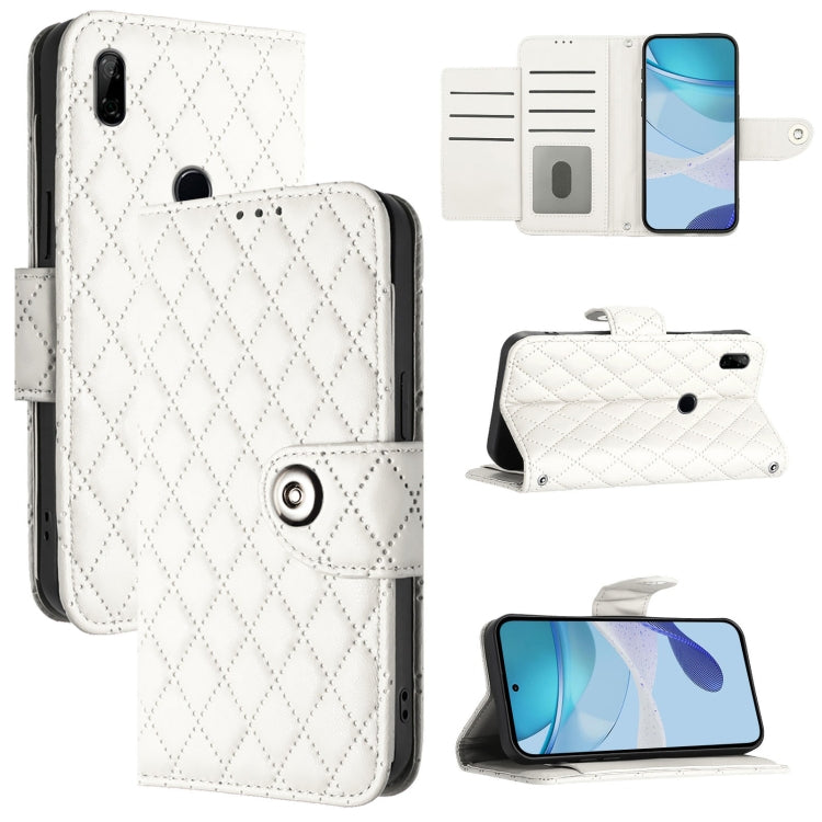 Rhombic Texture Flip Leather Phone Case with Lanyard, For Huawei Enjoy 20 SE / Y7a, For Huawei P smart 2021, For Huawei P40 lite / nova 6 SE, For Huawei P40 Pro, For Huawei P40, For Huawei P Smart Z / Y9 Prime 2019, For Huawei Enjoy 10 Plus            ...