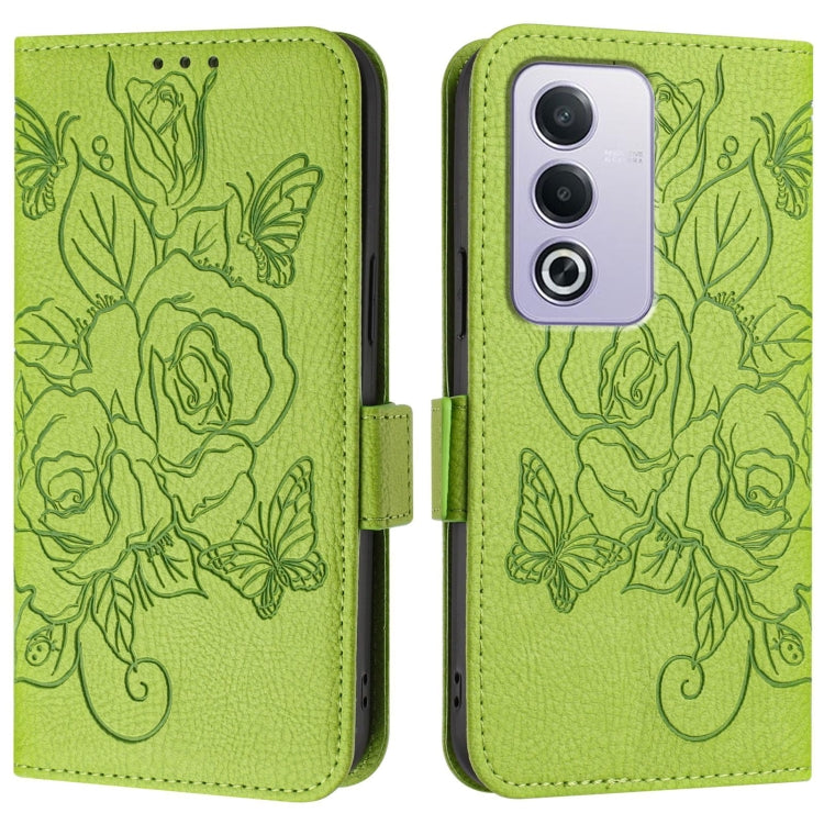 Embossed Rose RFID Anti-theft Leather Phone Case, For OPPO A3 Pro 5G Global, For OPPO Reno11 F 5G Global / F25 Pro, For OPPO Find X7, For OPPO Reno11 5G Global, For OPPO Reno11 Pro 5G Global, For OPPO Find X7 Ultra, For OPPO A38 4G / A18 4G Global     ...