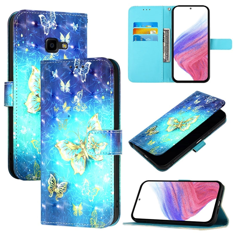 3D Painting Horizontal Flip Leather Phone Case, For Samsung Galaxy XCover7 Pro, For Samsung Galaxy Xcover6 Pro, For Samsung Galaxy Xcover 4s