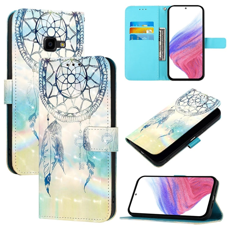 3D Painting Horizontal Flip Leather Phone Case, For Samsung Galaxy XCover7 Pro, For Samsung Galaxy Xcover6 Pro, For Samsung Galaxy Xcover 4s