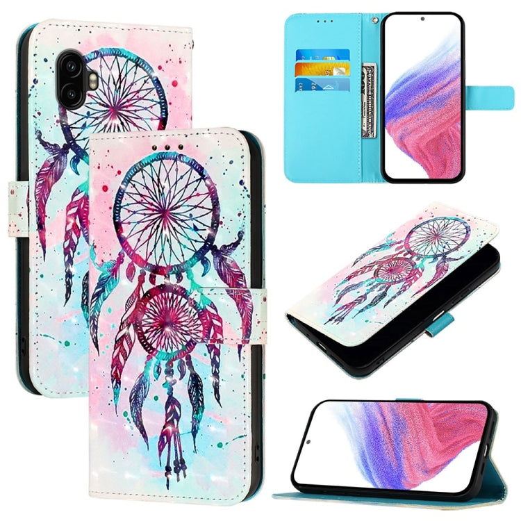 3D Painting Horizontal Flip Leather Phone Case, For Samsung Galaxy XCover7 Pro, For Samsung Galaxy Xcover6 Pro, For Samsung Galaxy Xcover 4s