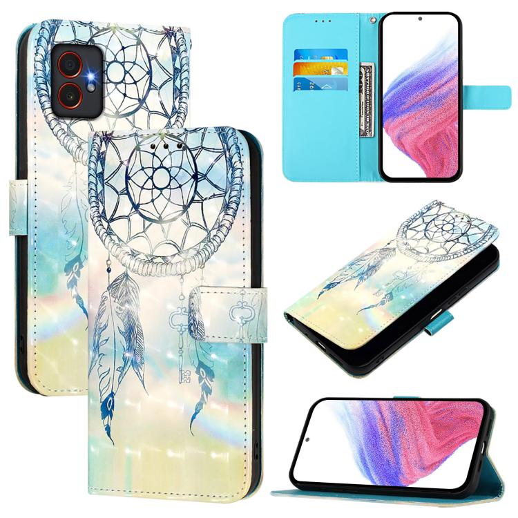 3D Painting Horizontal Flip Leather Phone Case, For Samsung Galaxy XCover7 Pro, For Samsung Galaxy Xcover6 Pro, For Samsung Galaxy Xcover 4s