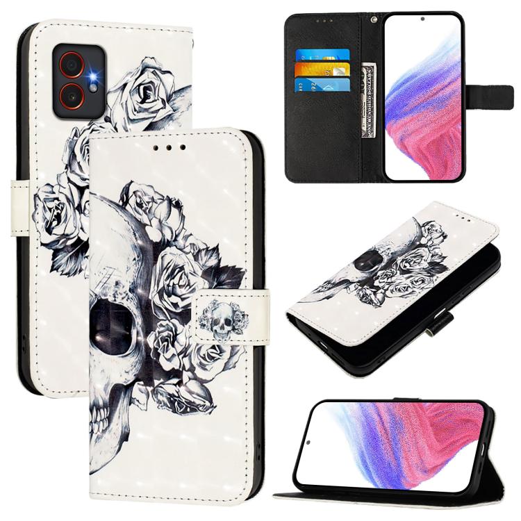 3D Painting Horizontal Flip Leather Phone Case, For Samsung Galaxy XCover7 Pro, For Samsung Galaxy Xcover6 Pro, For Samsung Galaxy Xcover 4s