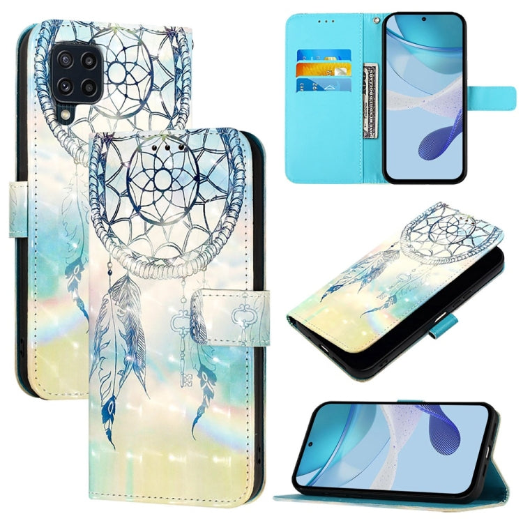 3D Painting Horizontal Flip Leather Phone Case, For Samsung Galaxy M33 5G Global, For Samsung Galaxy M52 5G, For Samsung Galaxy M32 4G Global / M22