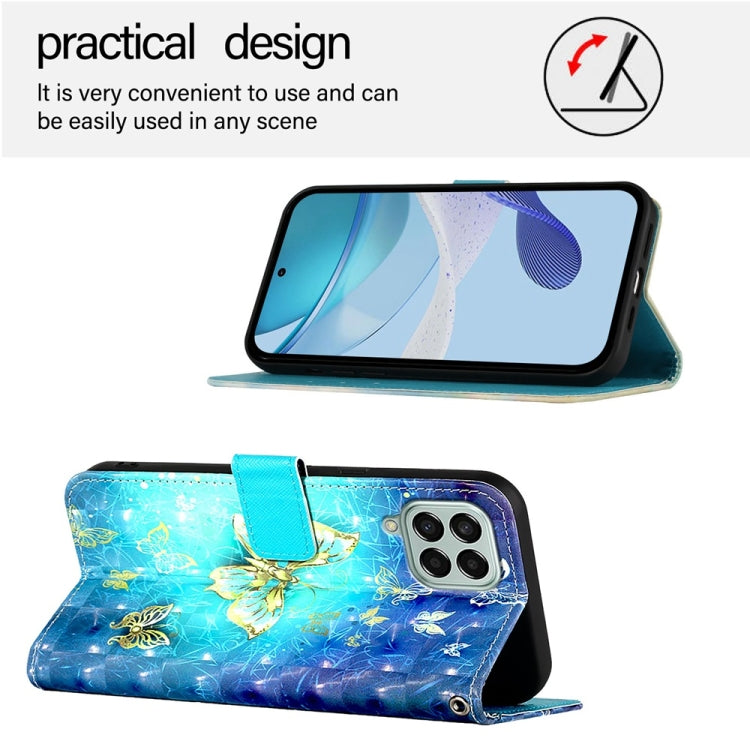 3D Painting Horizontal Flip Leather Phone Case, For Samsung Galaxy M33 5G Global, For Samsung Galaxy M52 5G, For Samsung Galaxy M32 4G Global / M22
