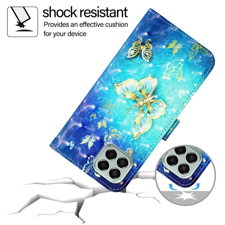 3D Painting Horizontal Flip Leather Phone Case, For Samsung Galaxy M33 5G Global, For Samsung Galaxy M52 5G, For Samsung Galaxy M32 4G Global / M22