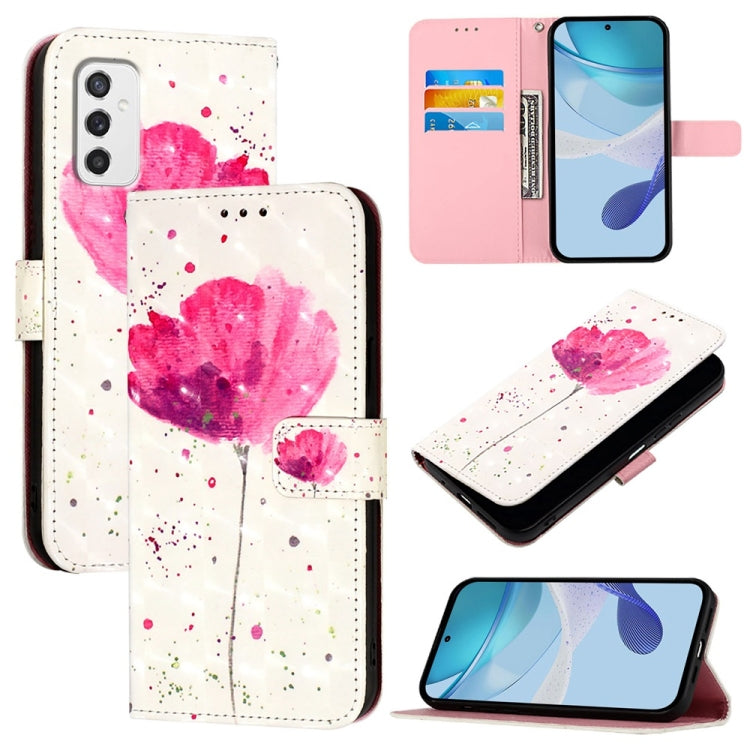 3D Painting Horizontal Flip Leather Phone Case, For Samsung Galaxy M33 5G Global, For Samsung Galaxy M52 5G, For Samsung Galaxy M32 4G Global / M22