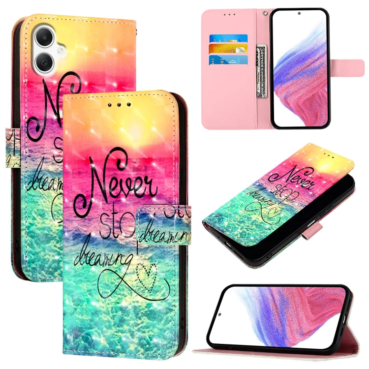 3D Painting Horizontal Flip Leather Phone Case, For Samsung Galaxy A27 5G, For Samsung Galaxy A56 5G, For Samsung Galaxy A26 5G, For Samsung Galaxy A36 5G, For Samsung Galaxy A16 5G, For Samsung Galaxy A06 4G