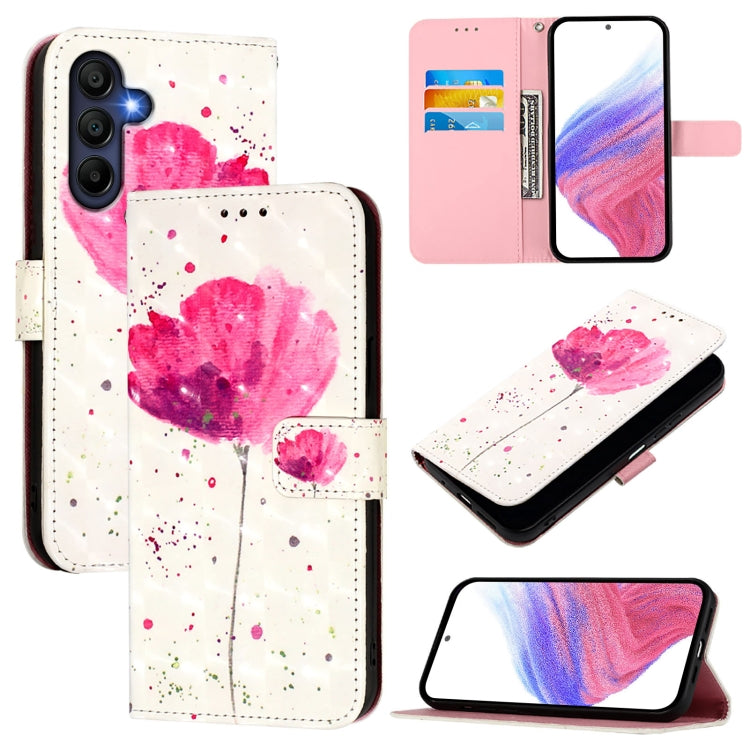 3D Painting Horizontal Flip Leather Phone Case, For Samsung Galaxy A27 5G, For Samsung Galaxy A56 5G, For Samsung Galaxy A26 5G, For Samsung Galaxy A36 5G, For Samsung Galaxy A16 5G, For Samsung Galaxy A06 4G