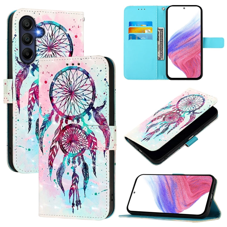 3D Painting Horizontal Flip Leather Phone Case, For Samsung Galaxy A27 5G, For Samsung Galaxy A56 5G, For Samsung Galaxy A26 5G, For Samsung Galaxy A36 5G, For Samsung Galaxy A16 5G, For Samsung Galaxy A06 4G