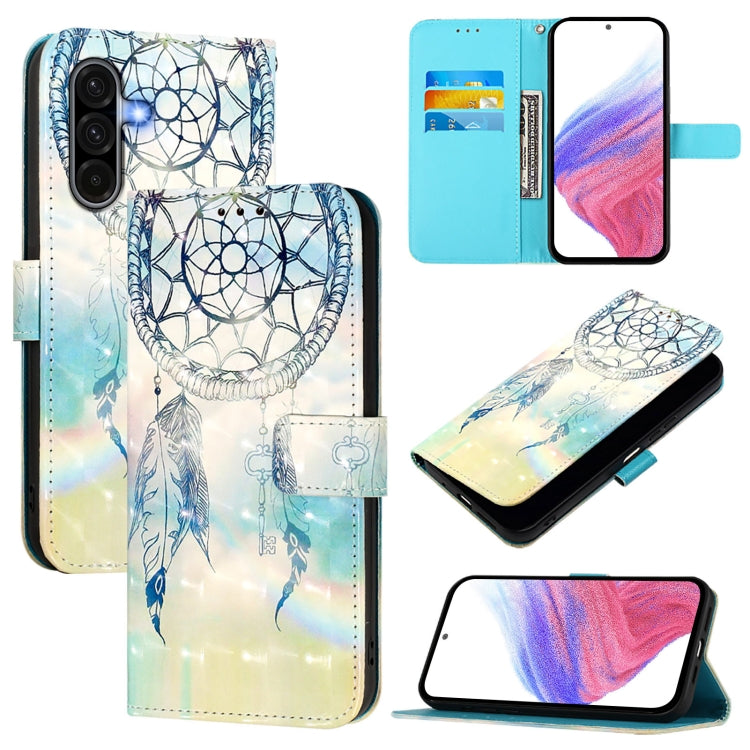 3D Painting Horizontal Flip Leather Phone Case, For Samsung Galaxy A27 5G, For Samsung Galaxy A56 5G, For Samsung Galaxy A26 5G, For Samsung Galaxy A36 5G, For Samsung Galaxy A16 5G, For Samsung Galaxy A06 4G